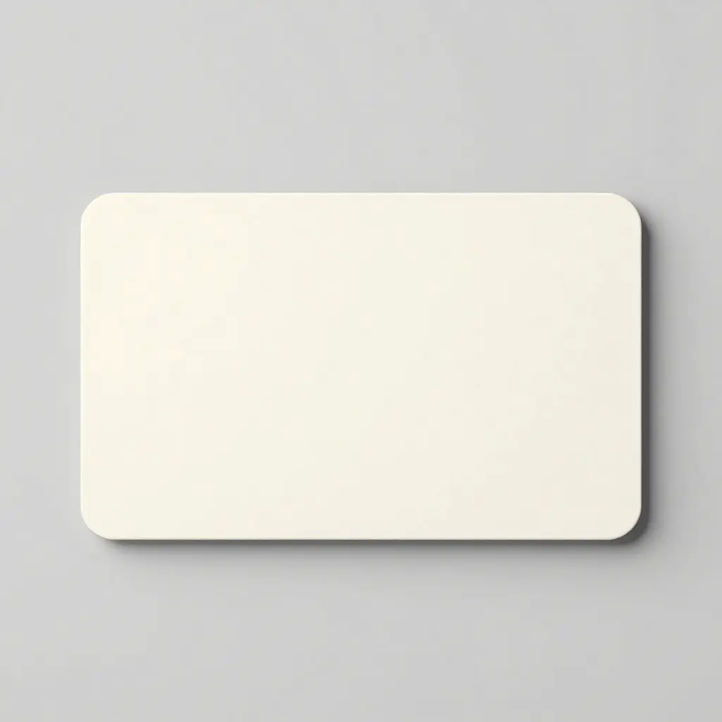 Tarjeta profesional con diseño minimalista y acabado de lujo